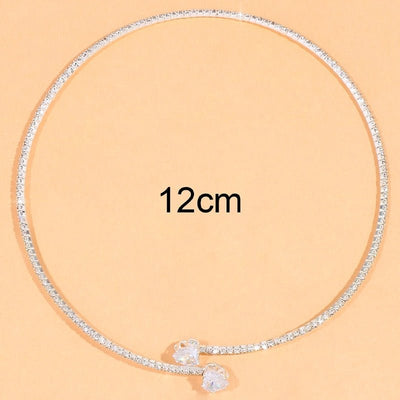CRYSTAL Necklace | Silver
